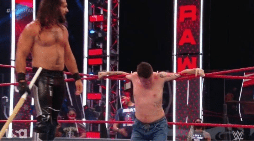 Dominik Mysterio brutalized by Seth Rollins after contract signing for ‘No Holds Barred’ match at SummerSlam