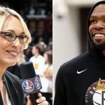 Doris Burke and Kevin Durant