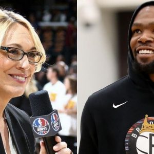 Doris Burke and Kevin Durant