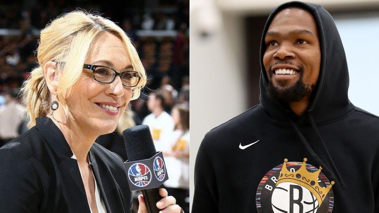 Doris Burke and Kevin Durant
