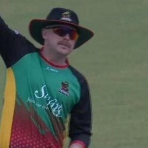Ben Dunk bowling: Watch Patriots' player bowls with hat and shades vs Zouks in CPL 2020