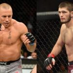 GSP Says "Khabib is the Best Fighter...." and Exhibits a Bird's-Eye View Of The Potential Fight