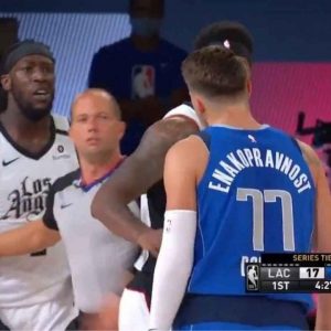 Montrezl Harrell's abusive 'white boy Luka Doncic'
