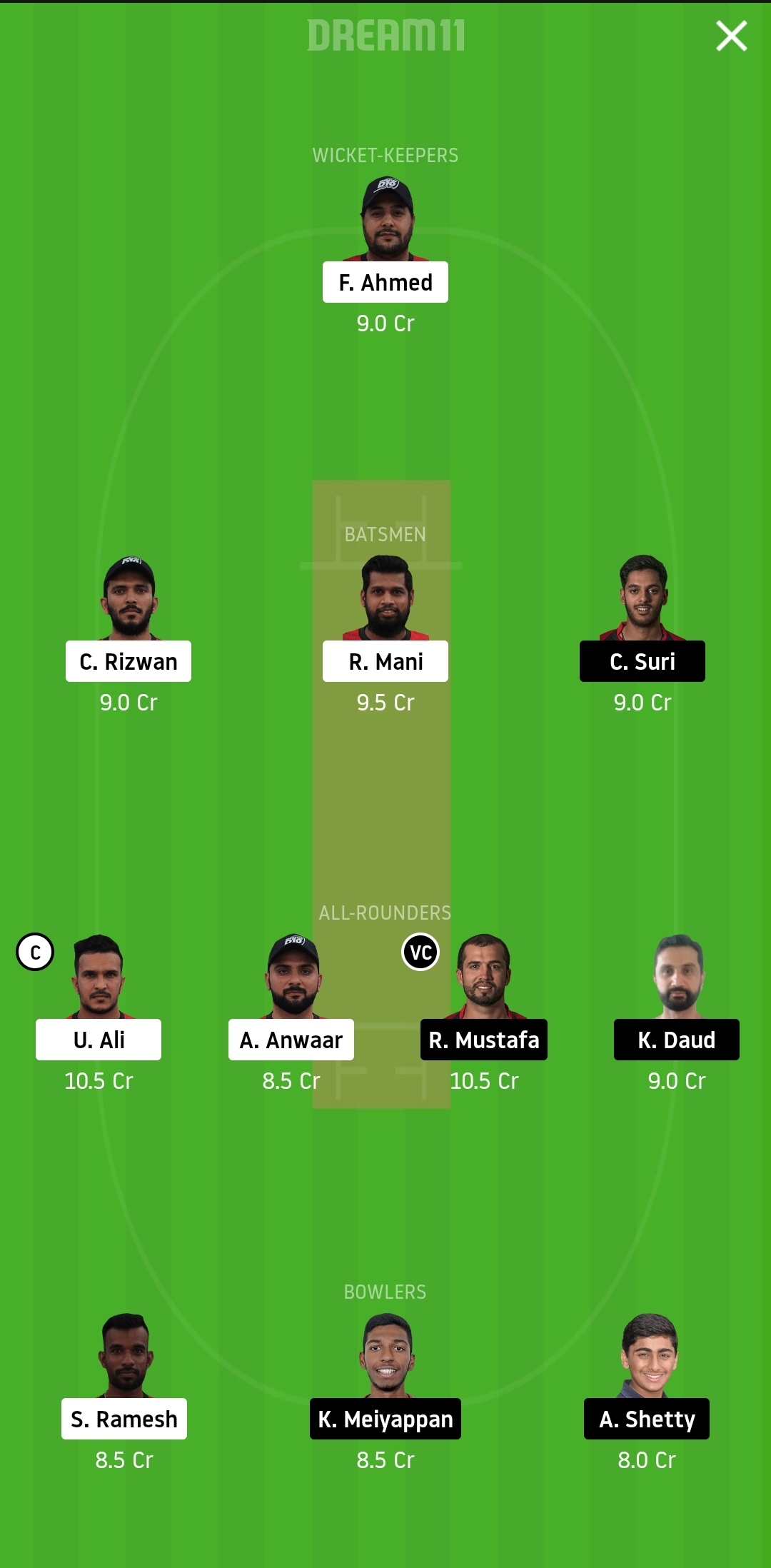 SBK vs ECB Dream11