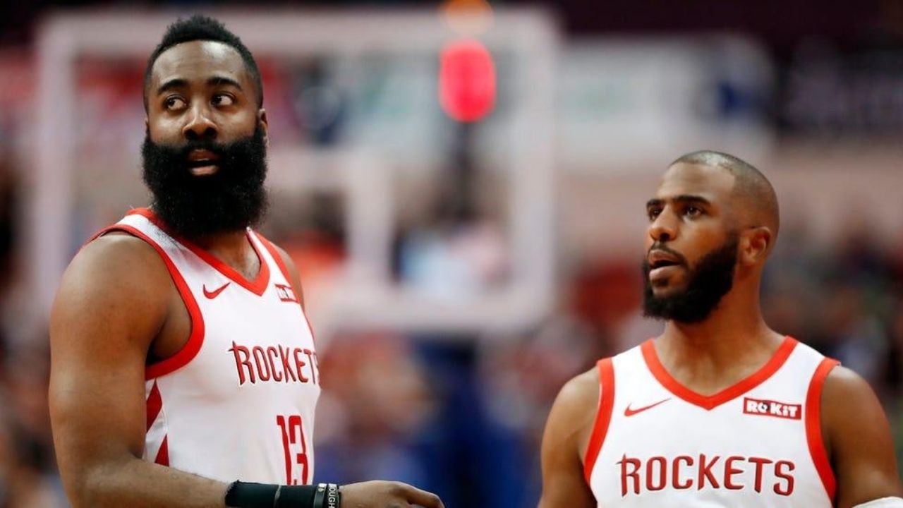 James Harden Chris Paul feud