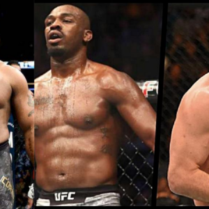 Jon Jones will face the winner of Stipe Miocic vs Daniel Cormier