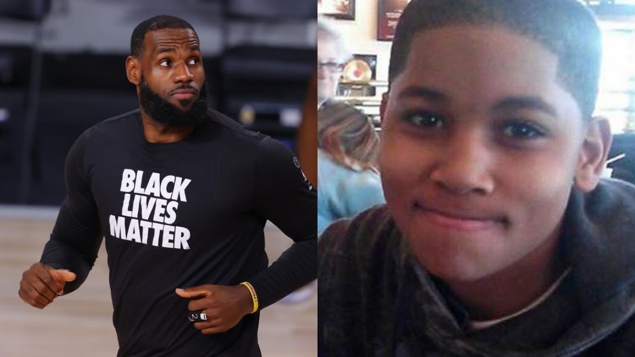 LeBron James Tamir Rice incident