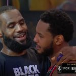 LeBron James and Carmelo Anthony