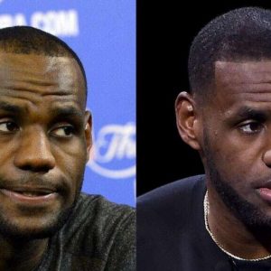 LeBron James hairline