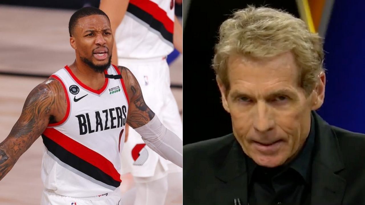 Damian Lillard Skip Bayless phone call