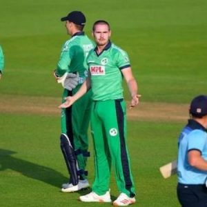 England vs Ireland 2020: Joshua Little handed demerit point for Jonny Bairstow send-off