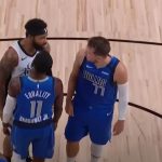 Luka Doncic trash talks Marcus Morris