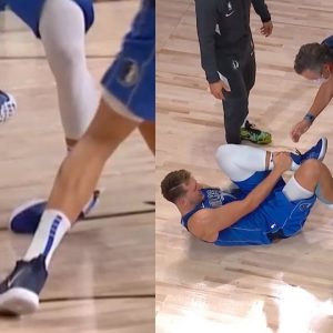 Luka Doncic ankle injury