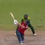 Dawid Malan cricket: Watch English batsman hits ferocious slog sweep off PSL captain Shadab Khan in Old Trafford T20I
