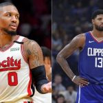 Paul George and Damian Lillard Instagram spat