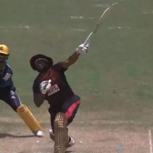 Kieron Pollard sixes: Watch Knight Riders captain hits two one-handed sixes vs Barbados Tridents in CPL 2020