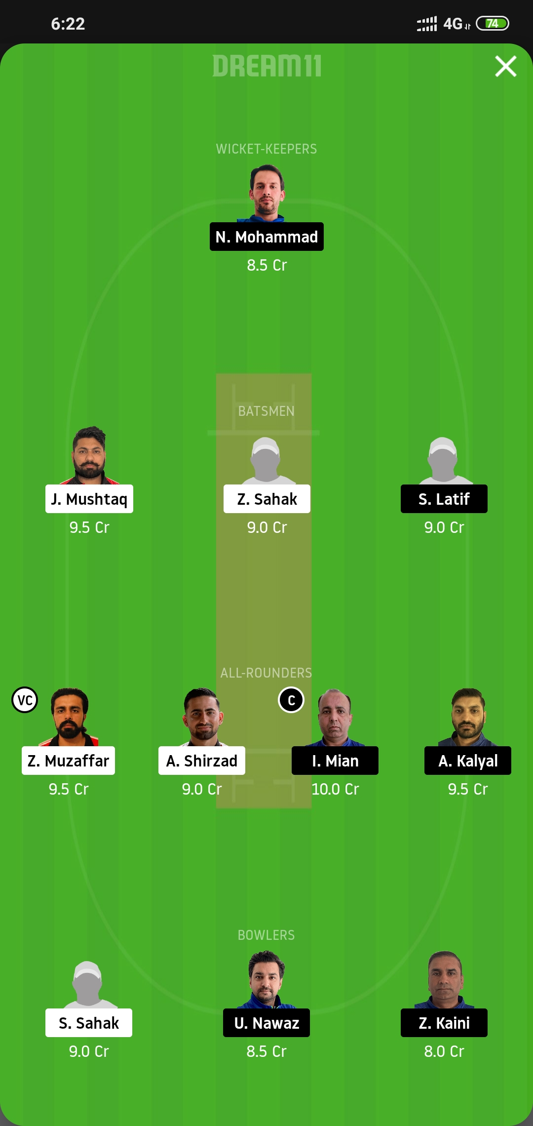 MKCC vs ECC Dream11