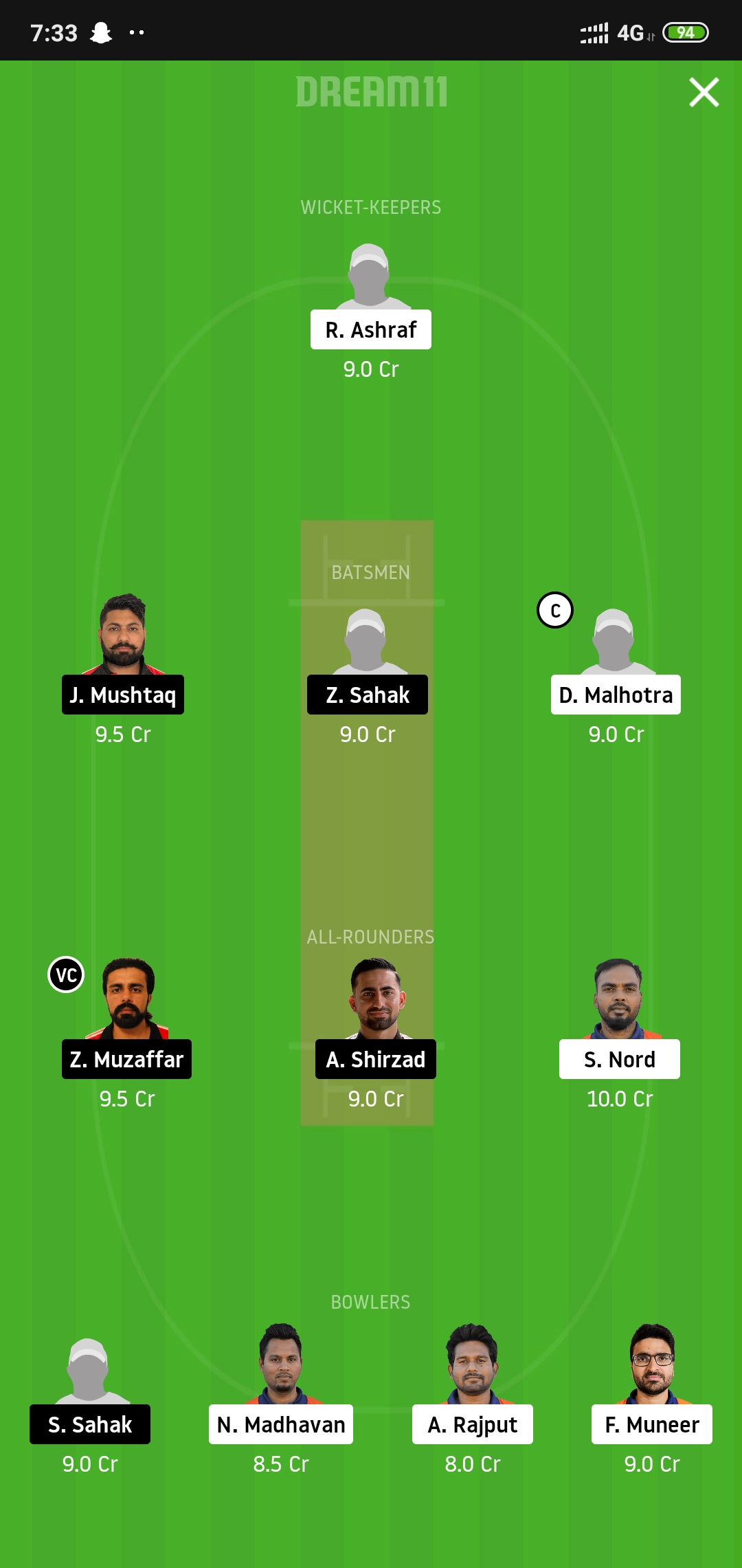 MCC vs MKCC Dream11