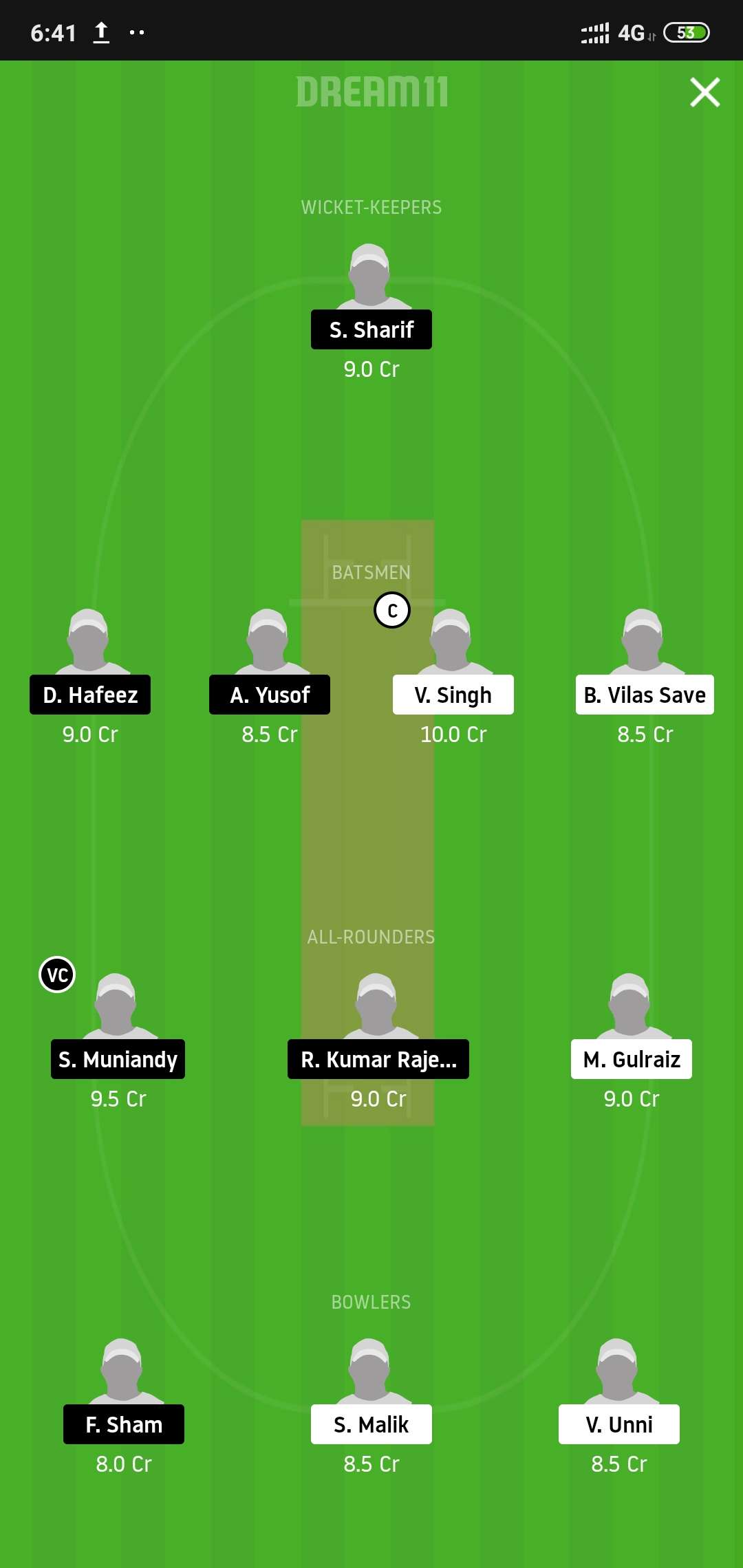 SH vs WW Dream11