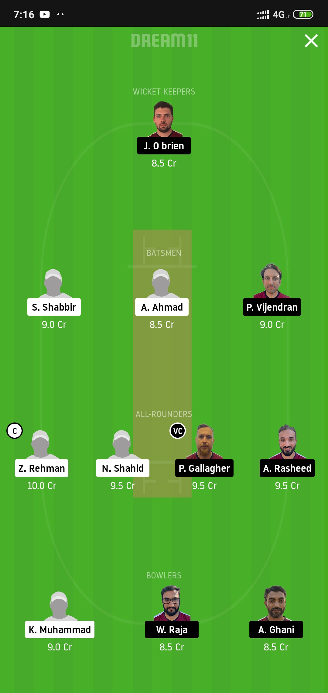 GHM vs SKK Dream11