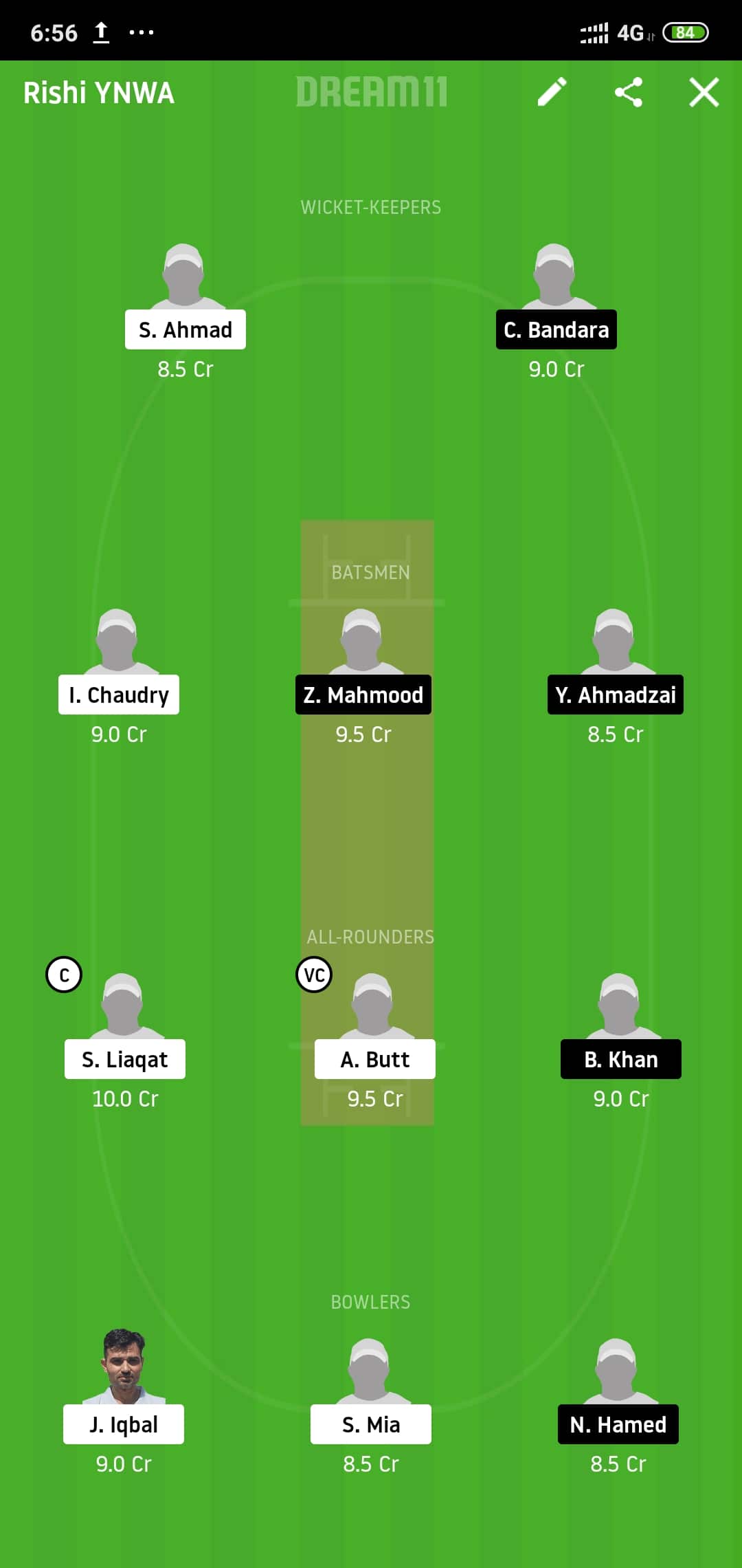 BSCR vs BECC Dream11