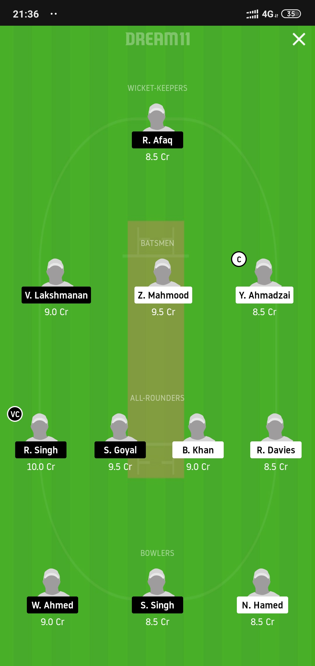 BECC vs BSVB Dream11