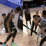 Giannis Antetokounmpo-Donta Hall fight