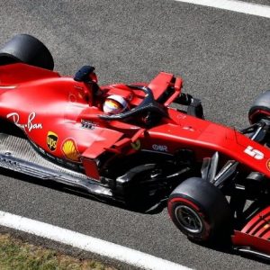 Sebastian Vettel says maybe Ferrari wanted him to be out of Charles Leclerc's way