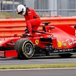 Sebastian Vettel says he had no discussion with Ferrari over leaving early