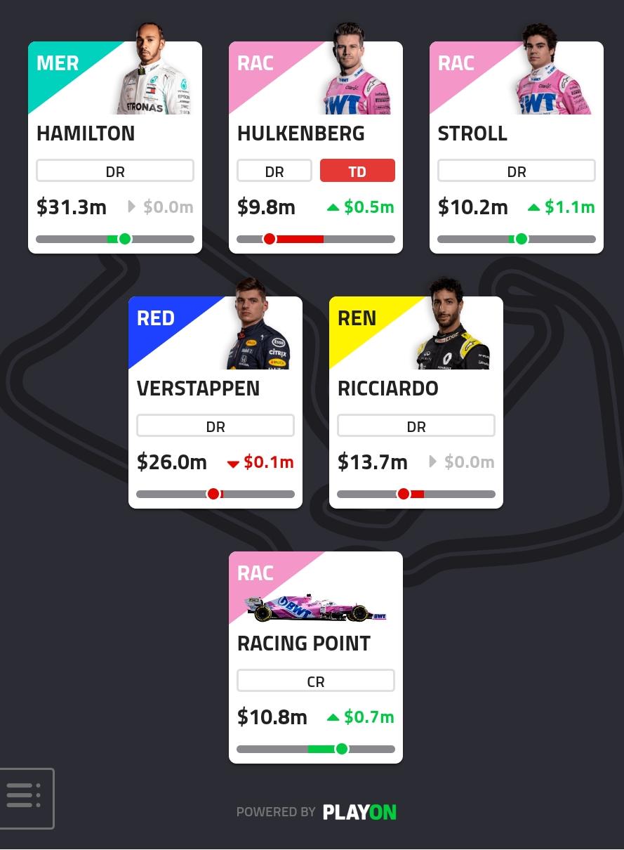 F1 Fantasy