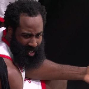 James Harden Fouled Out: James Harden fouls out in Houston Rockets' game 3 playoff loss