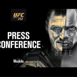 UFC 252 Pre-Fight-Press Conference: Date, Time, and Streaming Details