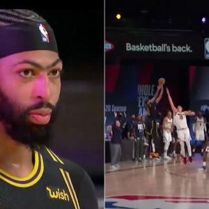 Anthony Davis on game winner vs Nuggets Game 2