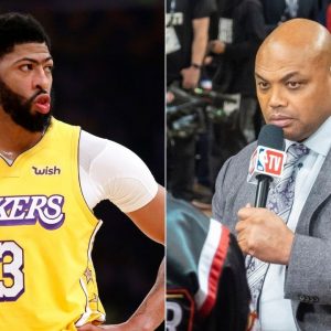 "Anthony Davis must be shooting Chuck atleast 3 times a day on GTA": Charles Barkley roasts the Lakers' superstar while referencing his long history of injuries