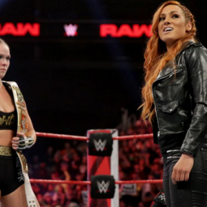 Ronda Rousey refuses to unlock Becky Lynch while playing WWE 2K Battlegrounds