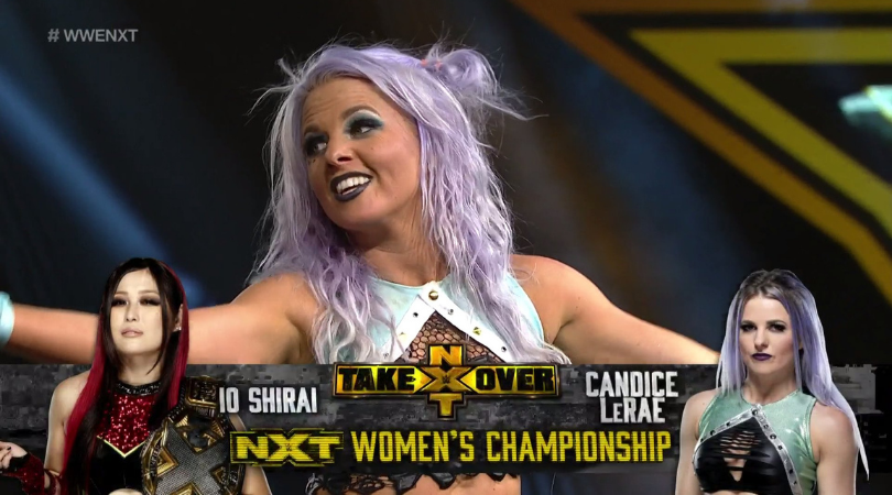 Candice LeRae set to face Io Shirai for the NXT Women’s title