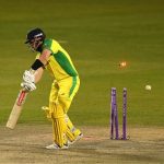 Chris Woakes: English player sends back Aaron Finch and Glenn Maxwell in successive overs