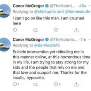 Conor McGregor Posts Alarming Tweets: To Whom He Was Replying to, What Were The Comments That Propelled Such Reaction?
