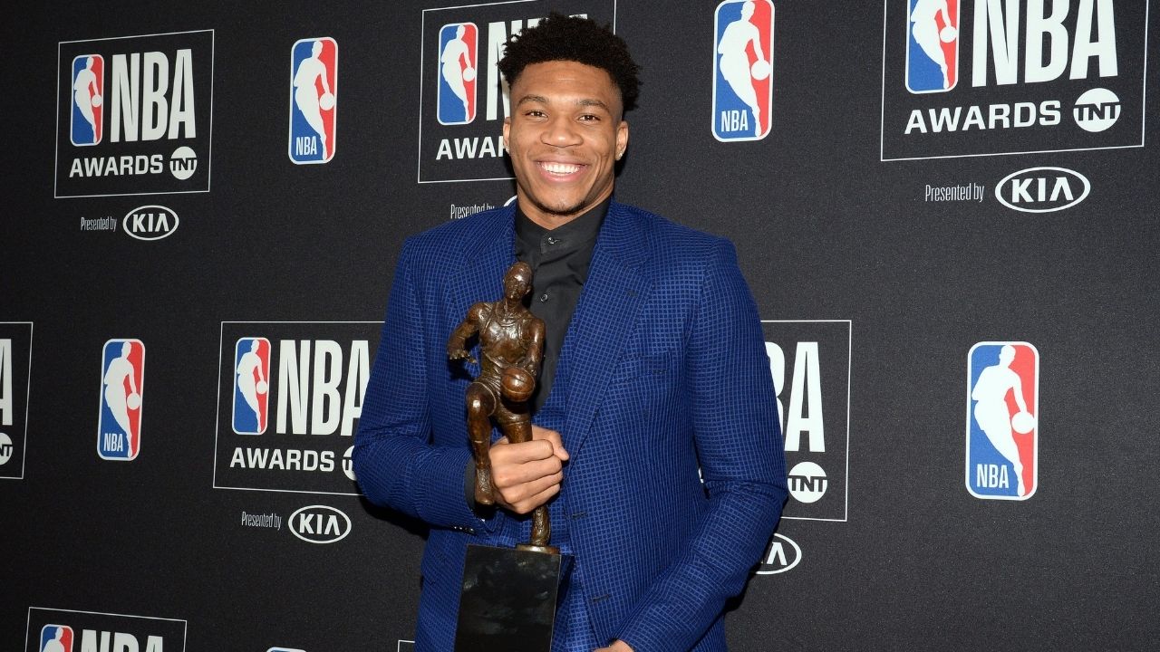 Giannis Antetokounmpo NBA MVP 2020