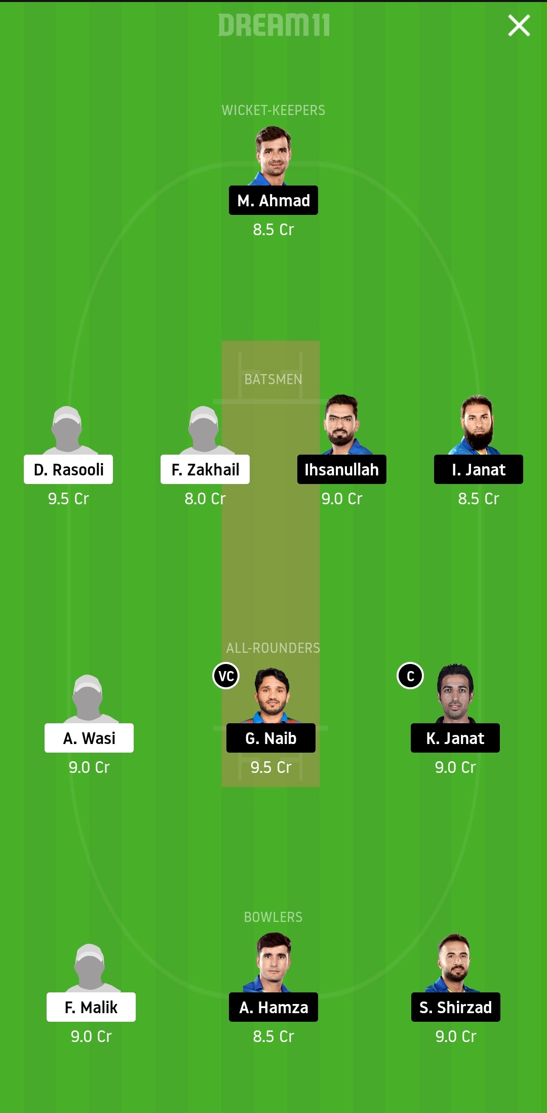 AS vs BOD Dream11