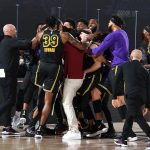 JR Smith elbows Anthony Davis