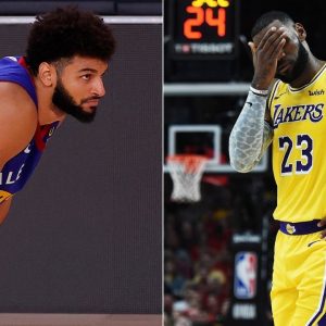 Jamal Murray on LeBron James foul calls