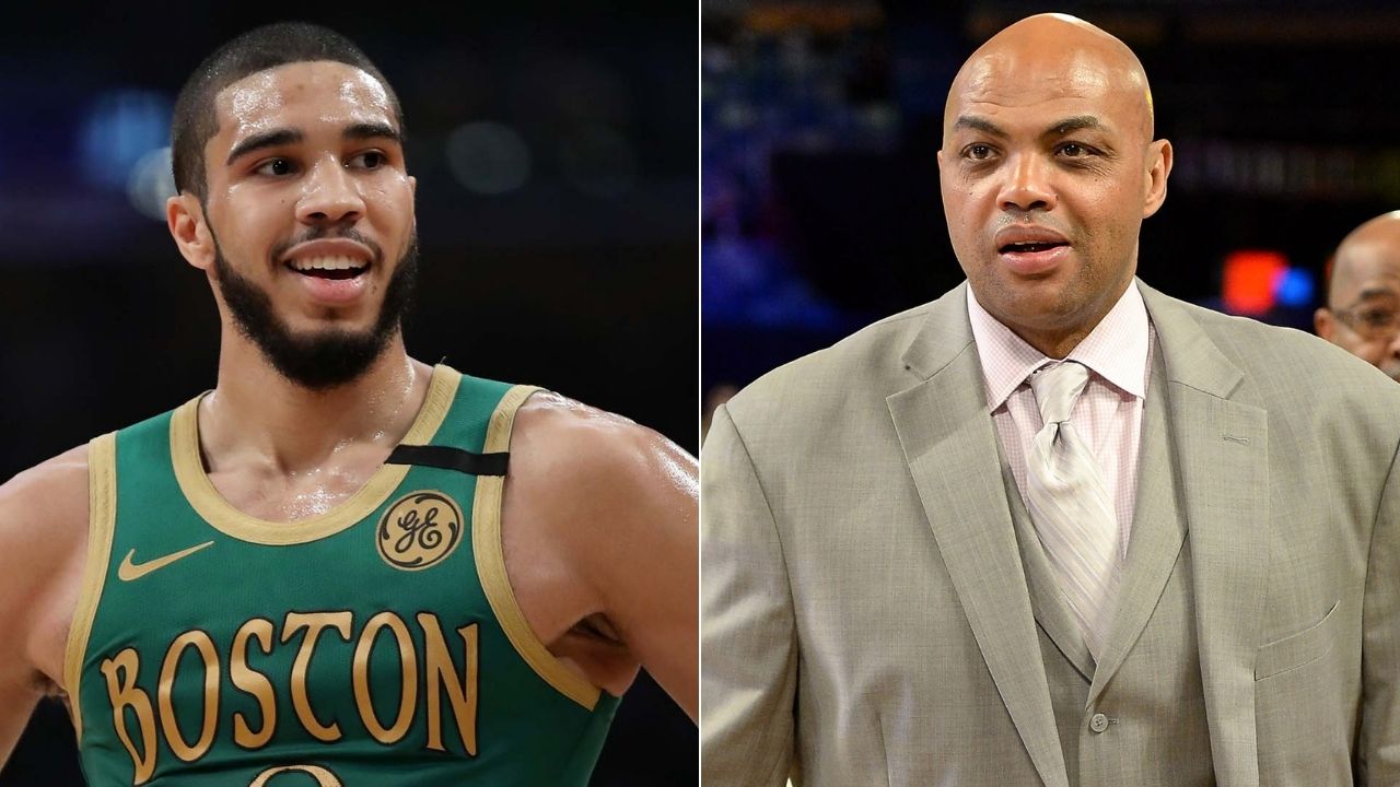Jayson Tatum on Charles Barkley's golf swing