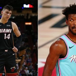 Jimmy Butler on Tyler Herro