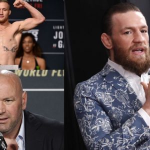 "You took the easy road kid"- Justin Gaethje Comes In Support Of Dana White After Conor McGregor Accused Him Of Lying