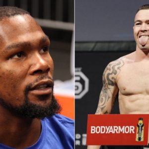Kevin Durant on Colby Covington