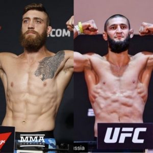 "I’m going to smash your face, chicken"- Khamzat Chimaev and Gerald Meerschaert Involved in a Heated Argument Just Days Before Their Fight at UFC Vegas 11