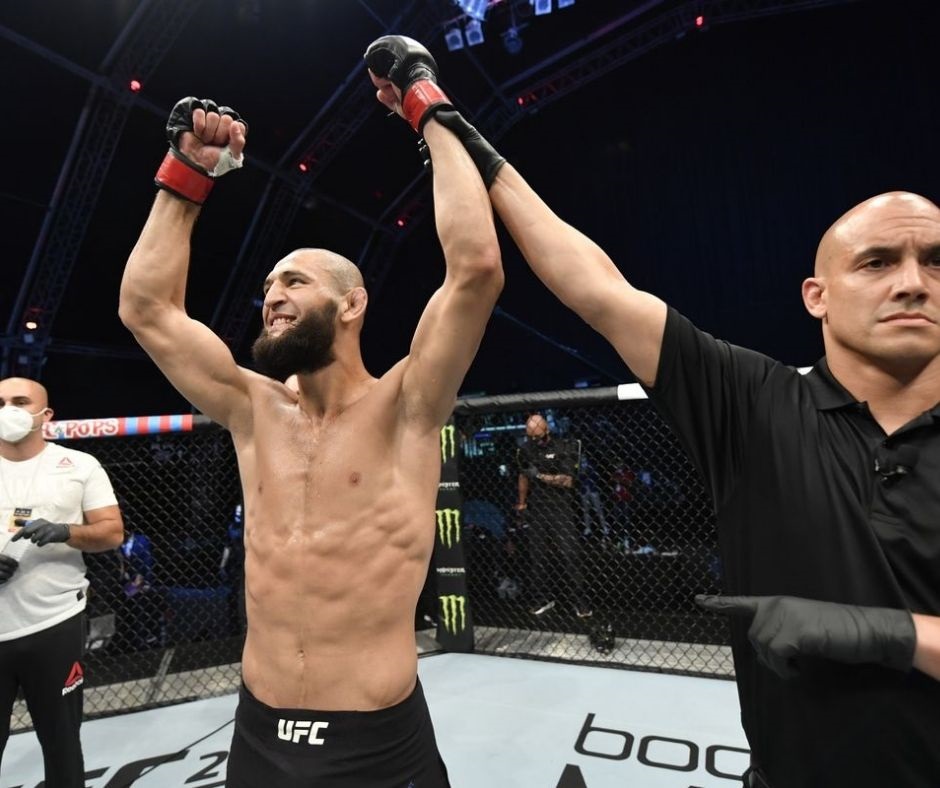 Khamzat Chimaev Registers The Quickest Win Hattrick In The History Of UFC; Watch His Incredible KO Victory Against Gerald Meerschaert