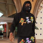 LeBron James wearing a 'BBZ' outfit