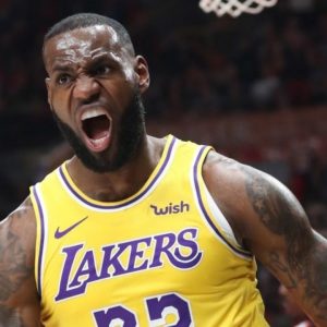 LeBron James angry Robert Covington